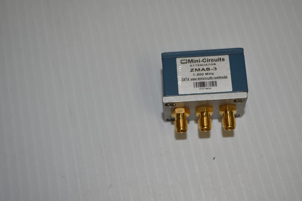 MINI-CIRCUITS ATTENUATOR SWITCH MODEL: ZMAS-3 (OYF58)