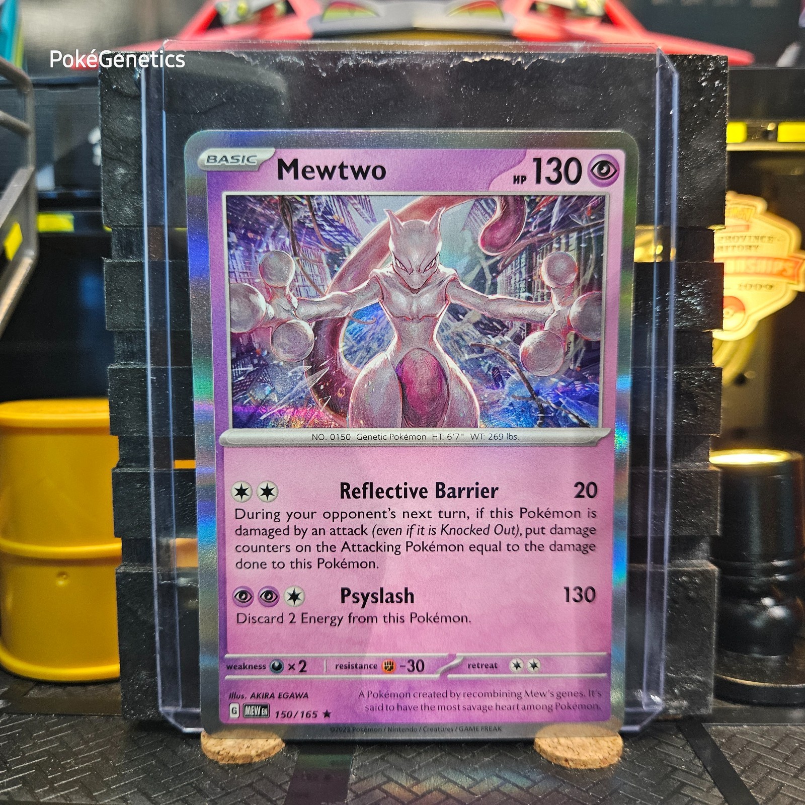 Mewtwo 151 Holo Pokémon TCG 150/165 Scarlet & Violet Rare