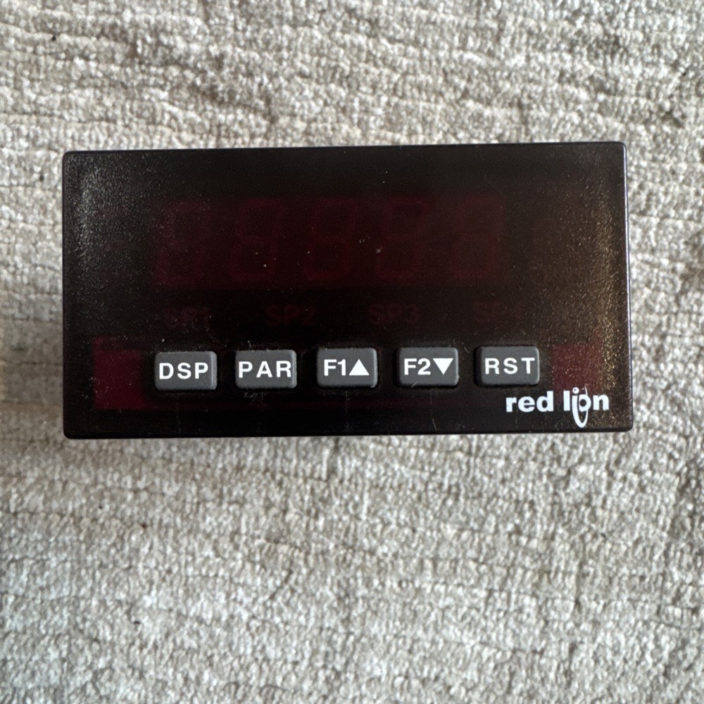 RED LION CONTROLS PAXP0000 PROCESS INPUT METER 5 DIGIT-RED