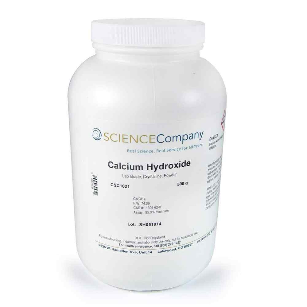 Calcium Hydroxide (Lime), 500g