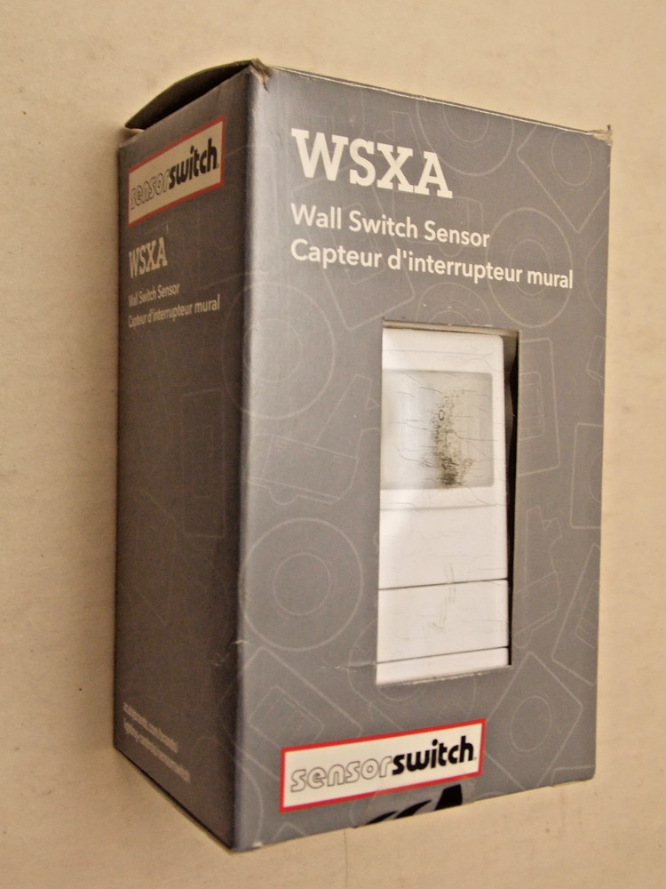 ACUITY 268UH8 Sensor Switch WSXA-PDT-WH Occupancy Motion Sensor Switch - White