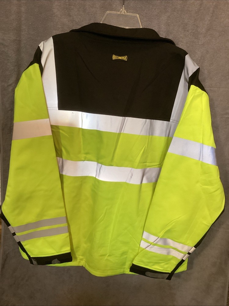 OccuNomix class three high-vis M6 soft shell jacket