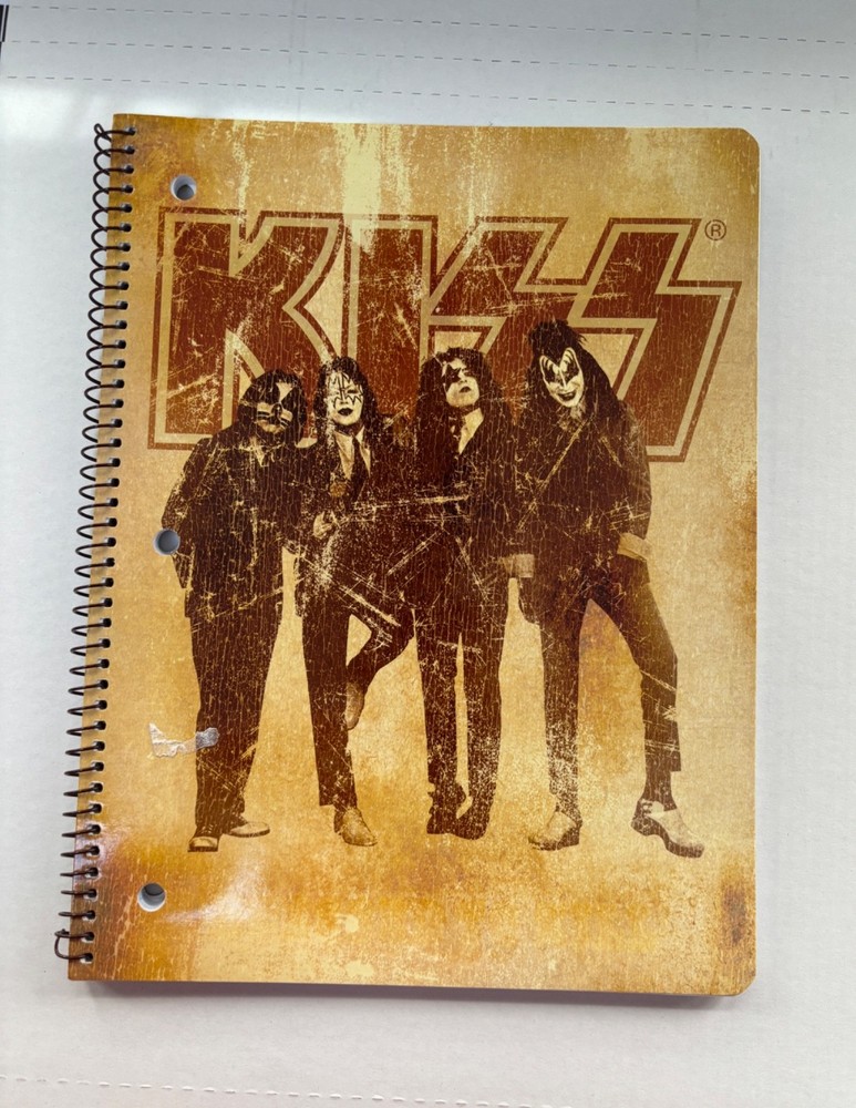 KISS "DRESSED TO KILL” “SONIC BOOM” SCHOOL N'BOOKS JOURNAL FOLDERS 2010 UNUSED