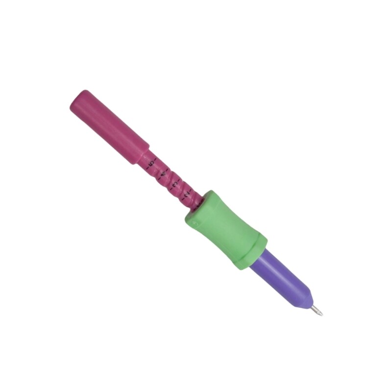 Adjustable Embroidery Pen with 2.2mm Needle Tip and Threader Punching Needle Set