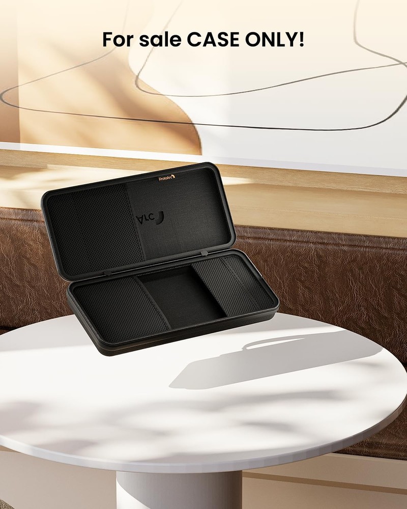 ProtoArc Travel Foldable Keyboard Case, Hard Shell Portable Keyboard...