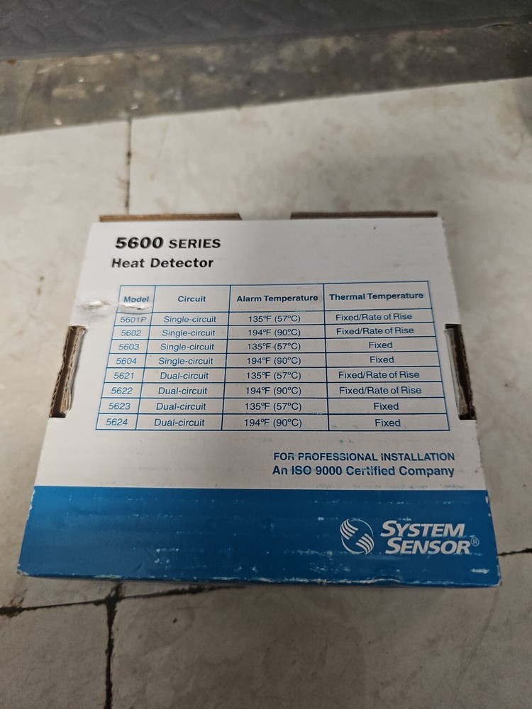 System Sensor 5602 Rate Of Rise Heat Detector