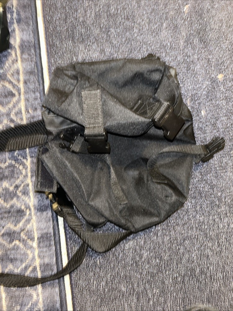 Gas Mask Centered Filter. Packaged Filter And Carrier. Used