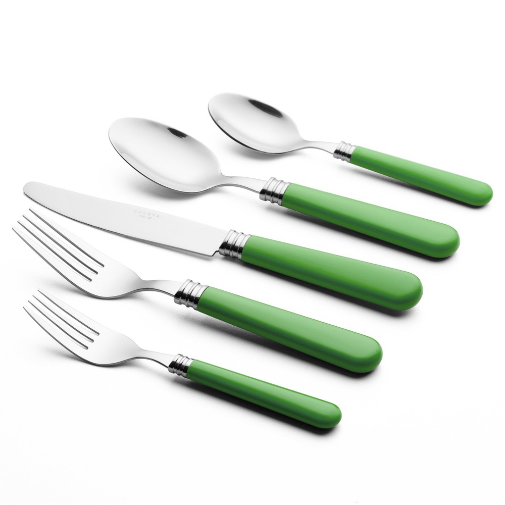 ANNOVA Rounded Flatware Set for 4
