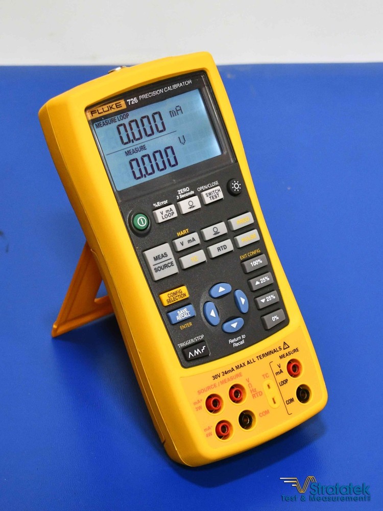 Fluke 726 Multifunction Process Precision Calibrator - NIST Calibrated with Data