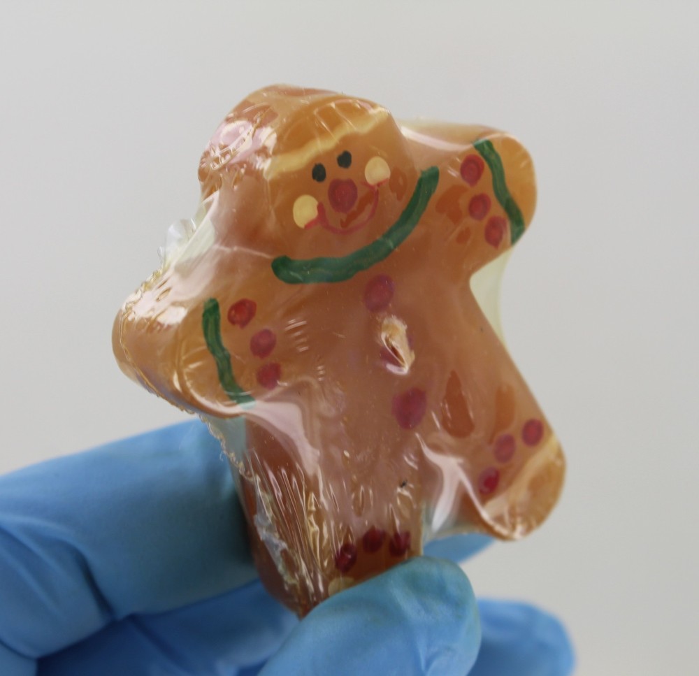 8 New Gingerbread Men Cookie Candles