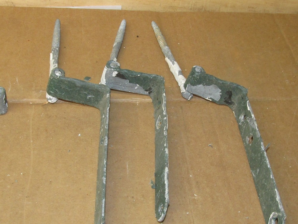 6 Vintage/ Window Shutter Hold Backs