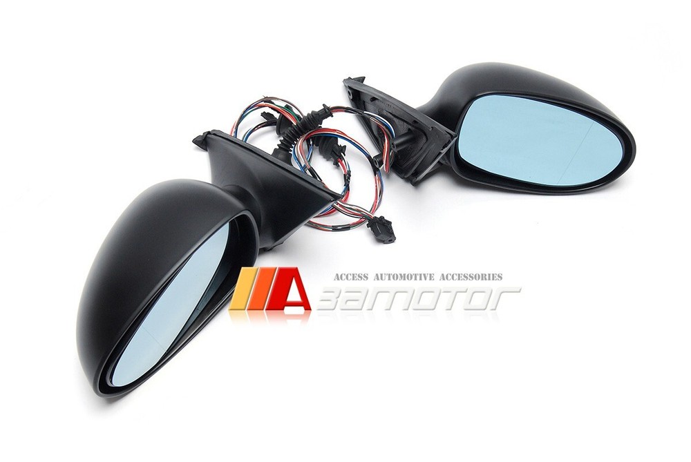 M5 Style Automatic Folding Electric Heating Mirrors with Memory fits BMW E39 LHD