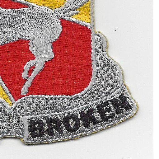 221st Cavalry Regiment Patch