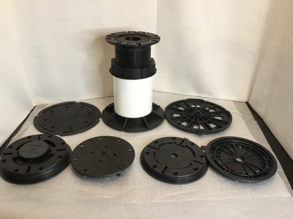 TILE TECH PAVER SYSTEM HYBRID ADJUSTABLE PEDESTAL SYSTEM
