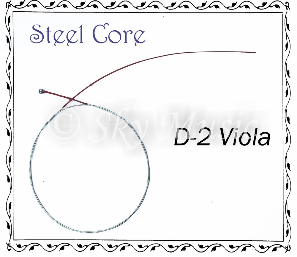 Superior Steel Core Viola Replacement Strings (Set) in 15'' Size