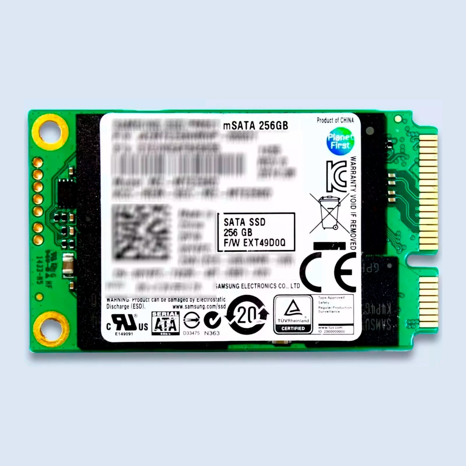 256GB/512GB/128GB mSATA SSD Mixed Major Brands SATA Internal Solid State Drive