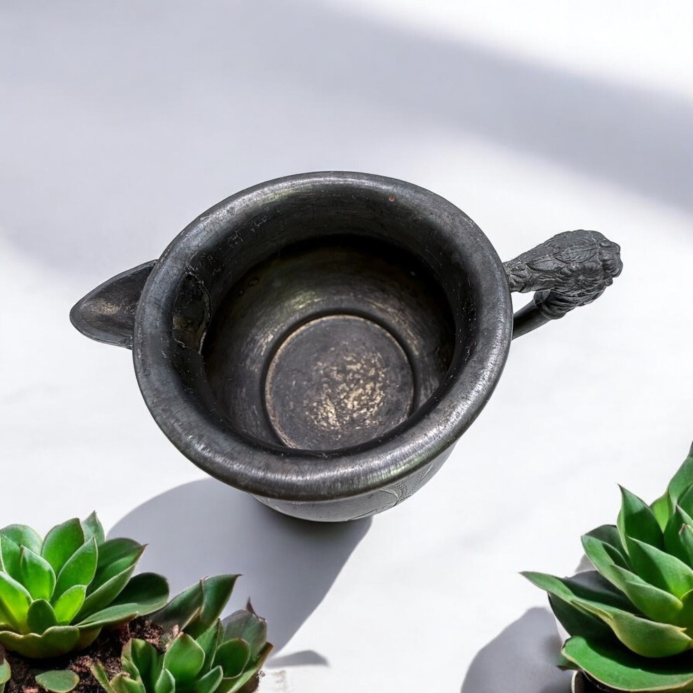 Antique New Amsterdam Silver Plate Cream Pitcher