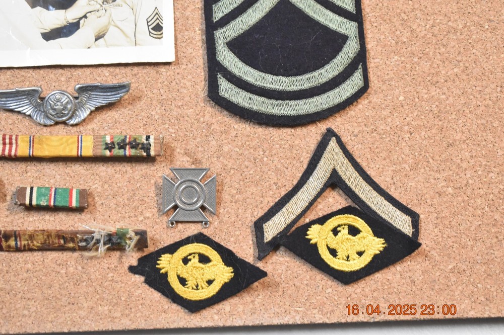 WW2 Army Air Forces Insignia & Badges - Possible POW Group