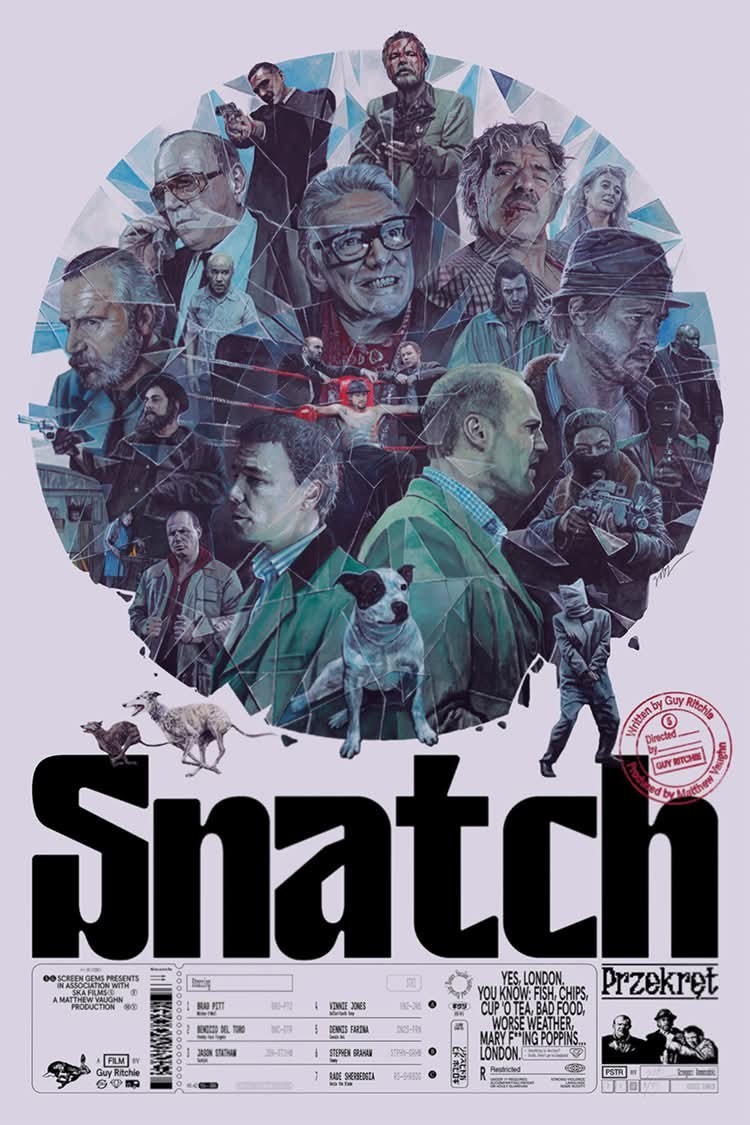 Snatch Regular Screenprint by Gabz Grzegorz Domaradzki (not Mondo)