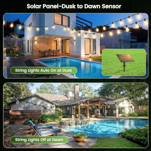 Replacement Solar Panel - Compatible with Solar Powered Outdoor String