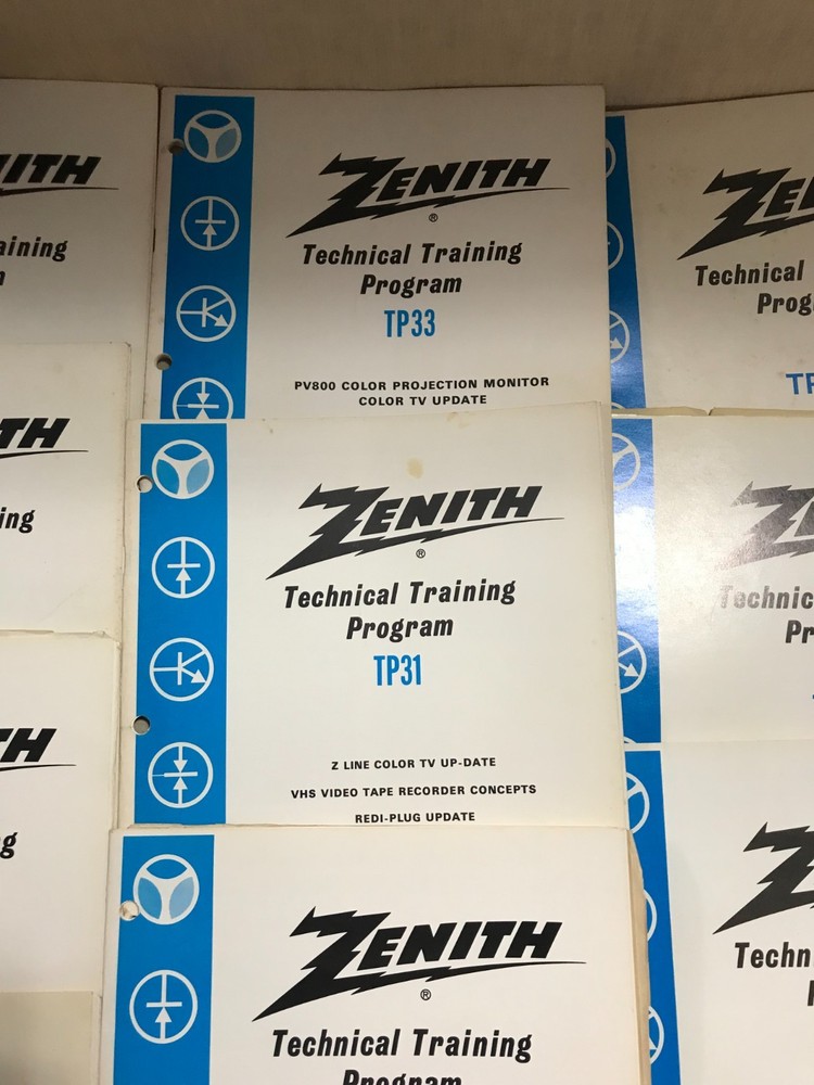Zenith Technical Training Program Various TP Numbers Choice $6.99 Each