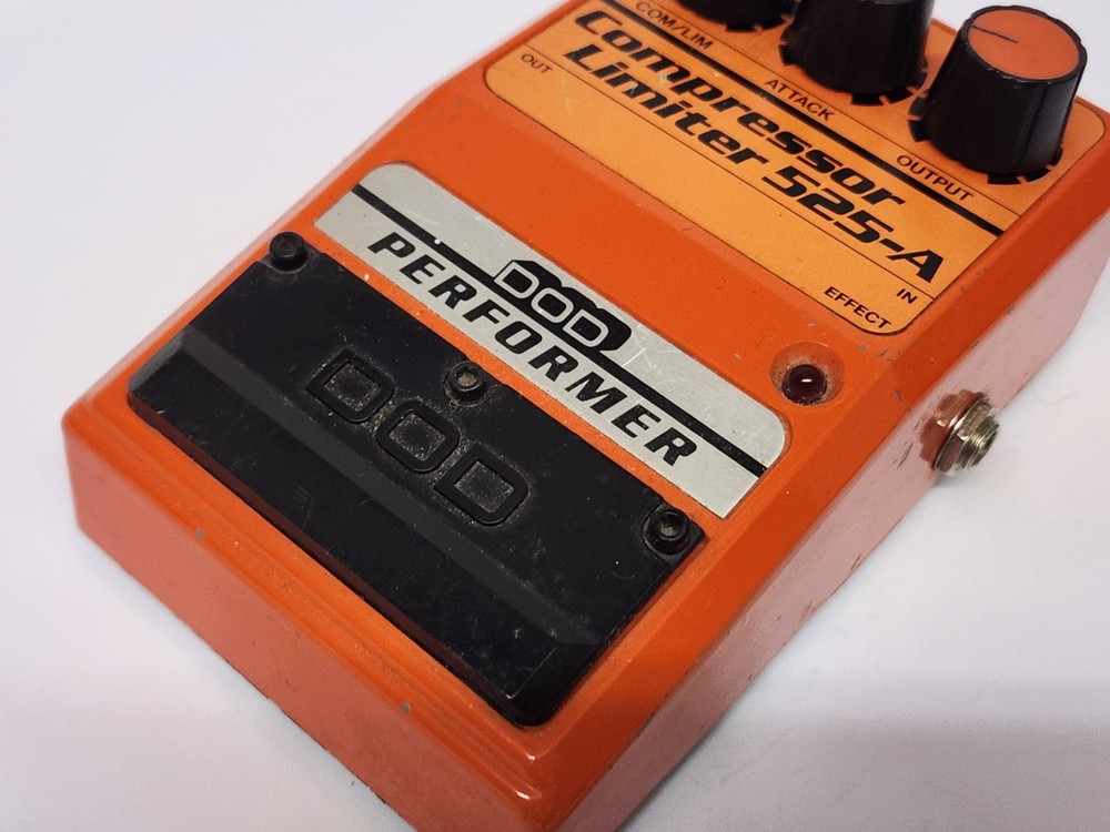 DOD Performer 525-A Compressor Limiter Guitar Effects Pedal