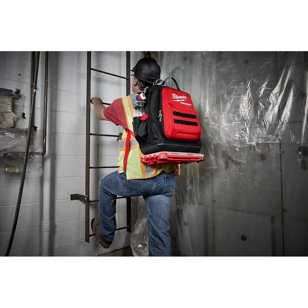 Milwaukee 48-22-8301 48-Pocket Tear-Resistant PACKOUT Modular Storage Backpack