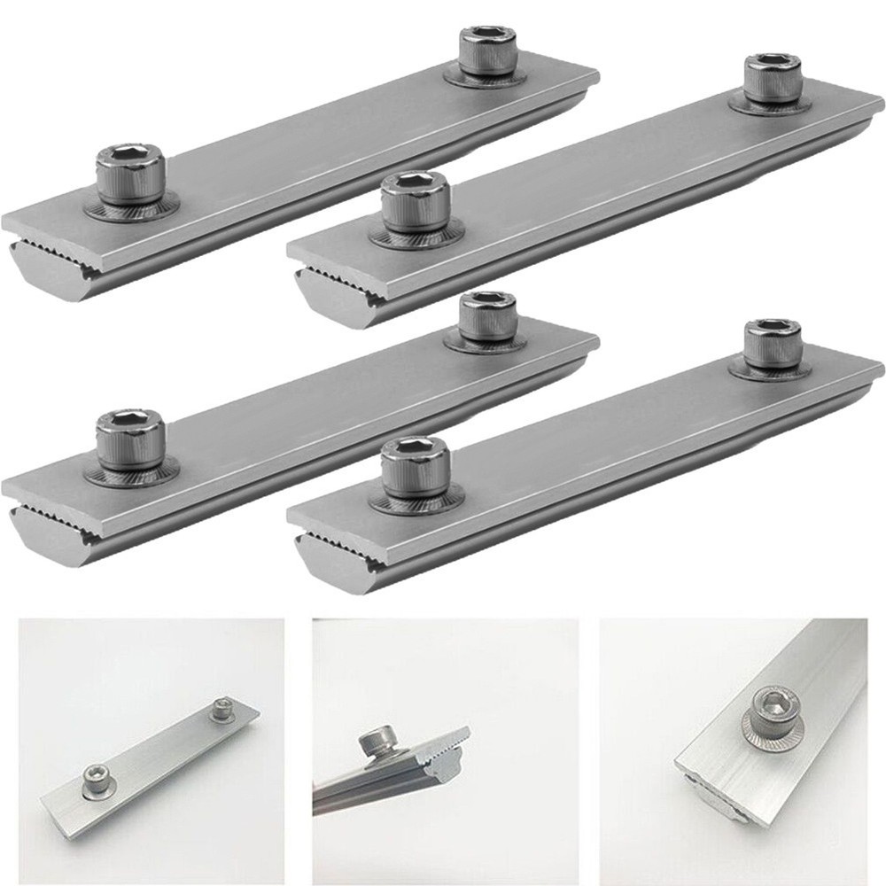 Solar Module Guide Rail Connector Mounting Connection Solar Panel Mounts
