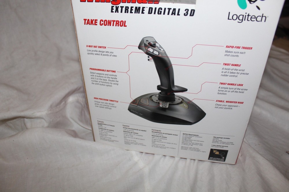 Logitech Wingman Extreme Digital 3D Joystick USB