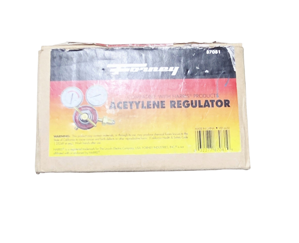 forney acetylene regulator