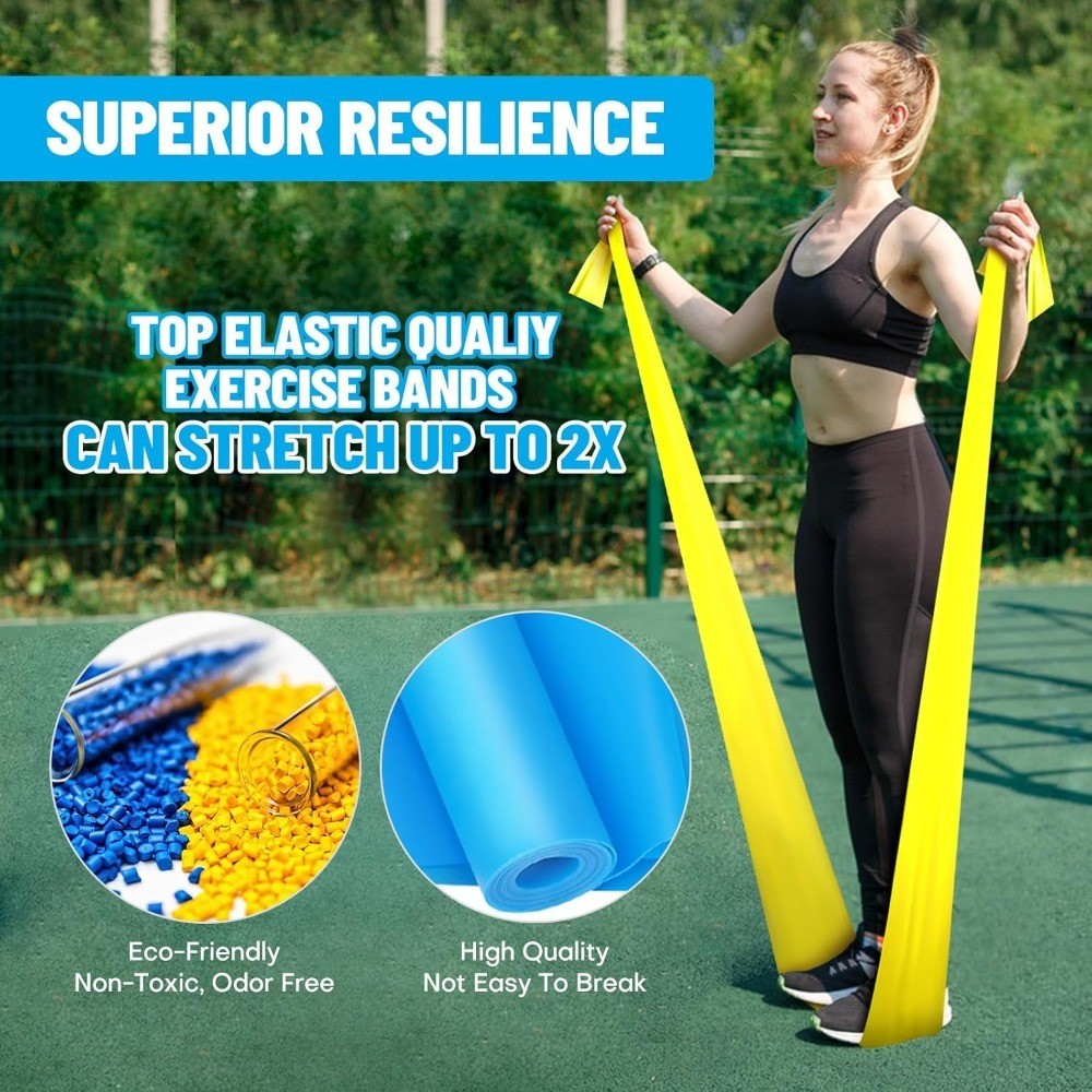Resistance Bands Set, Professional Exercise Bands for Physical Therapy, Strength