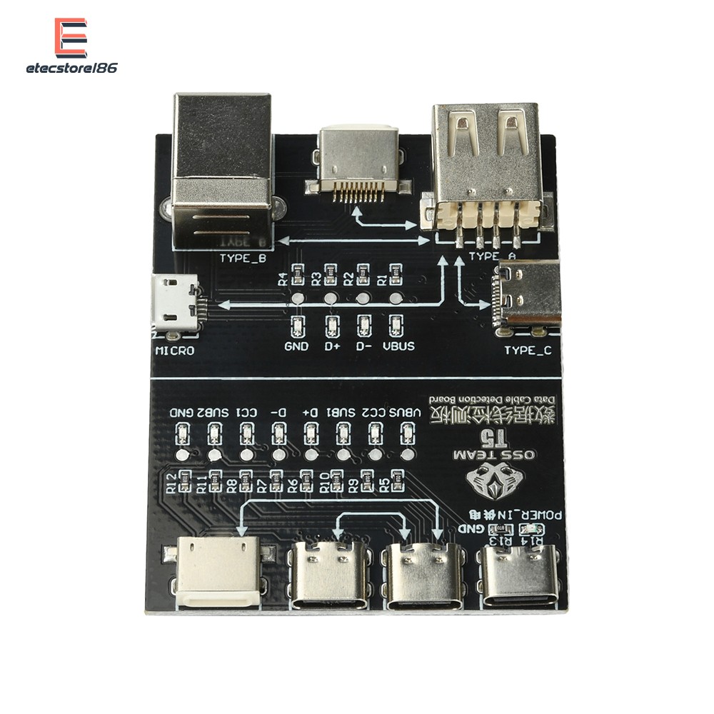 T5 Multifunctional Interface Cable Detection Module Data Cable Abnormal Testing
