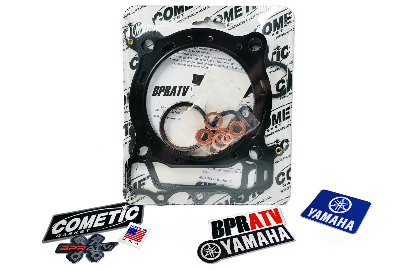 Yamaha YZ450F 06-09 WR450F 06-13 Top End Kit 95mm Nikasil Cylinder Piston Gasket