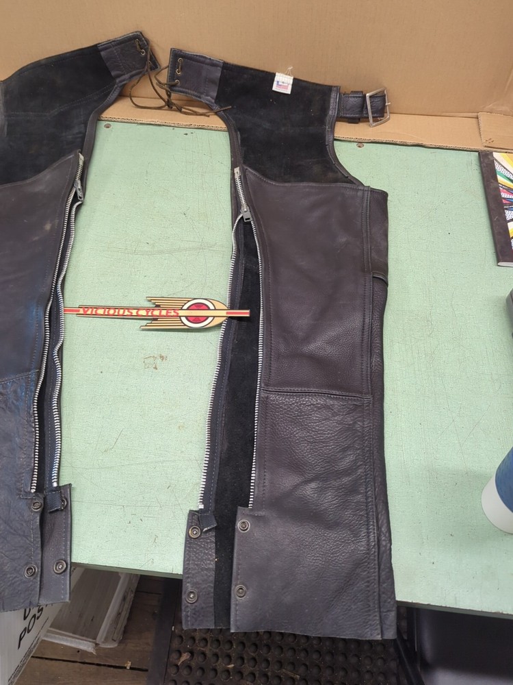 Leather Chaps Size Small