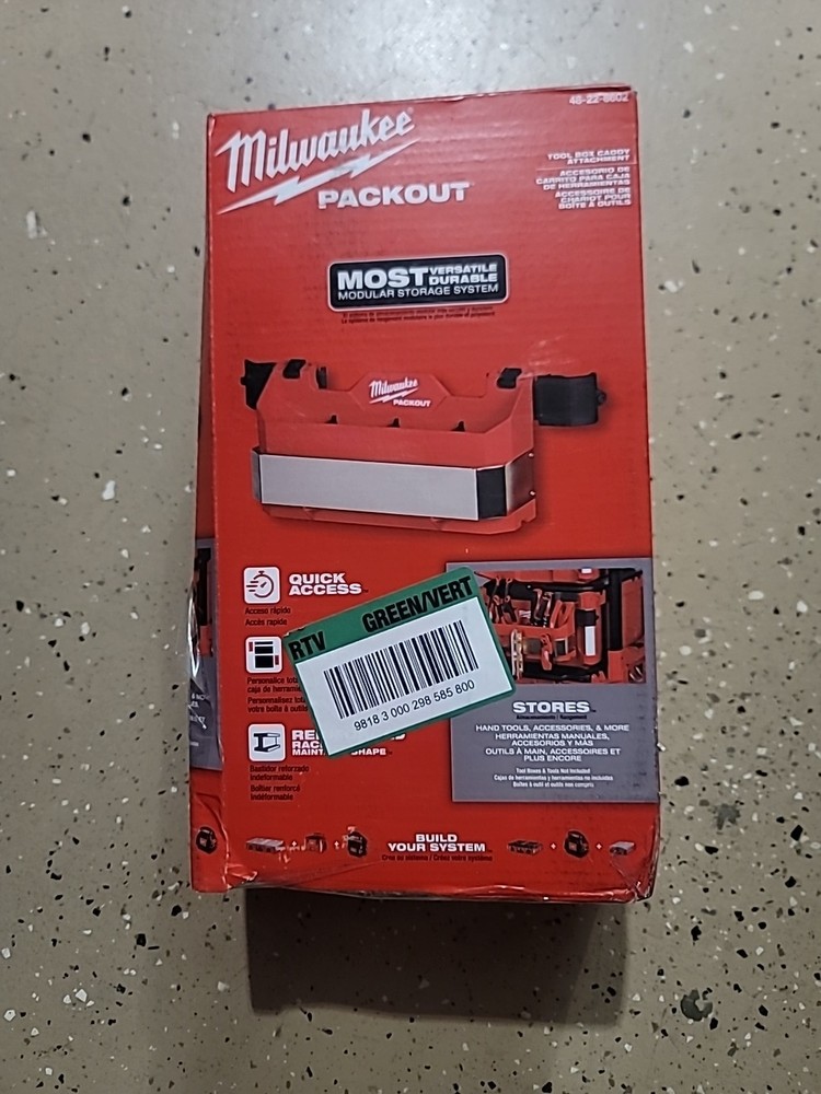 Milwaukee Packout Tool Box Caddy Attachment