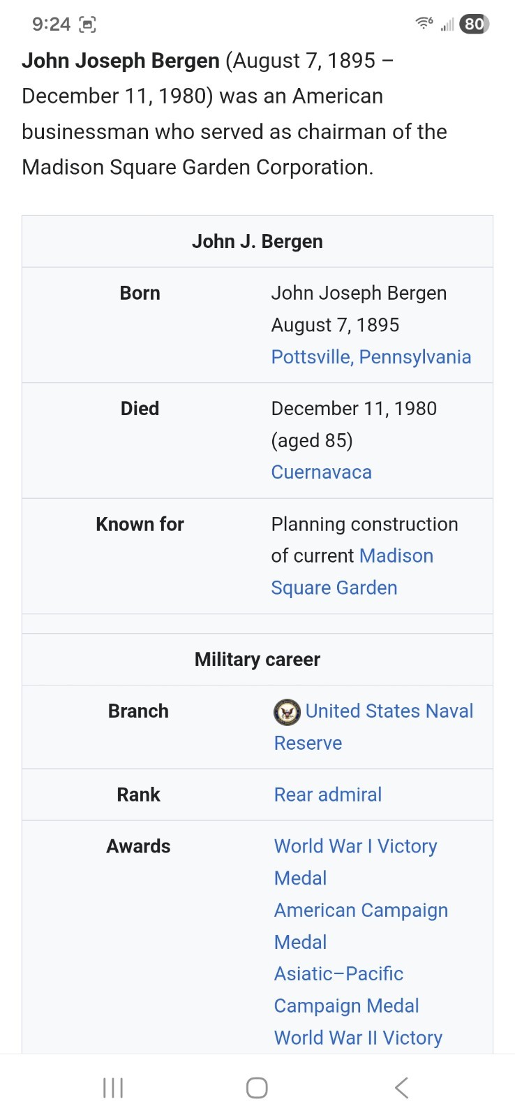 Important Old Rare John J Bergen Pottsville PA WWI WWII US Soldier ID dog tag