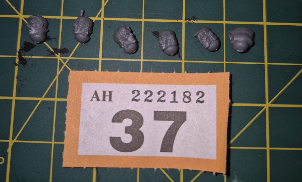 Warhammer 40k Death Watch Bare Heads