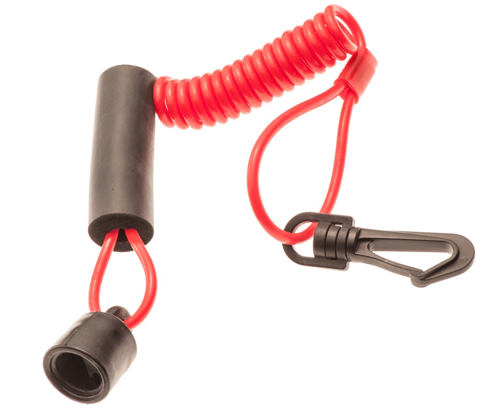 Sea Doo DESS Key Red Floating Lanyard