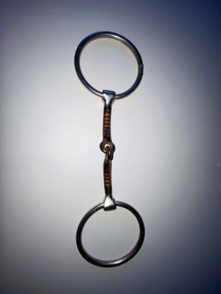Loose Ring Snaffle Bit Used