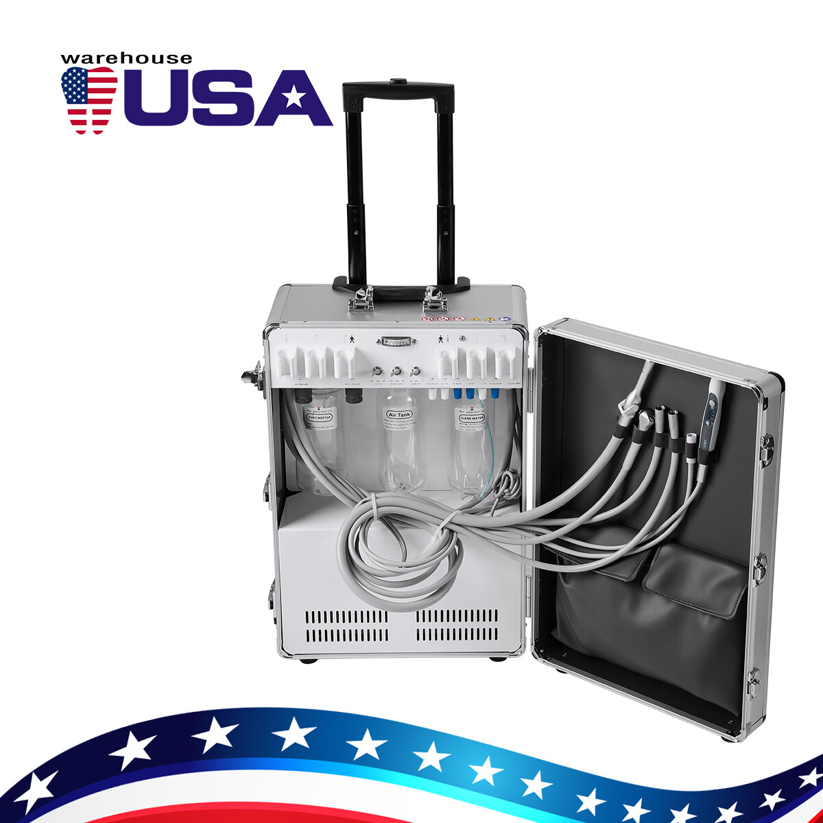 Dental Unit Chair DC Motor Computer Controlled/Dental Unit System Air Compressor