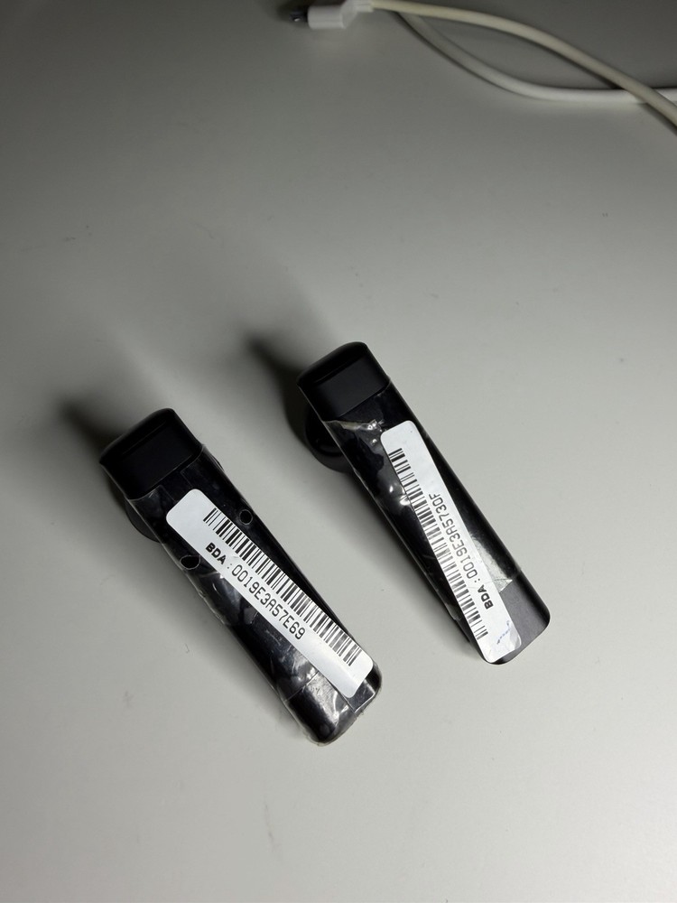 PVT Prototype Apple Black Ear-Hook Headsets (See Description!)