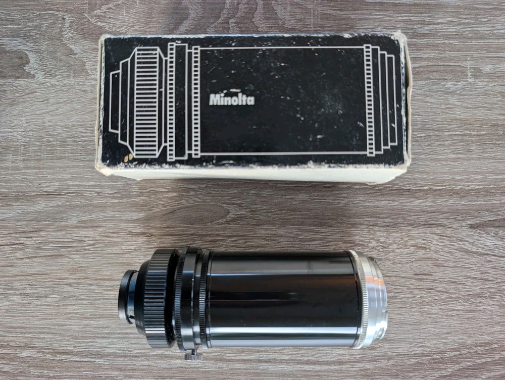 Vintage Minolta Microscope Adapter II With Box