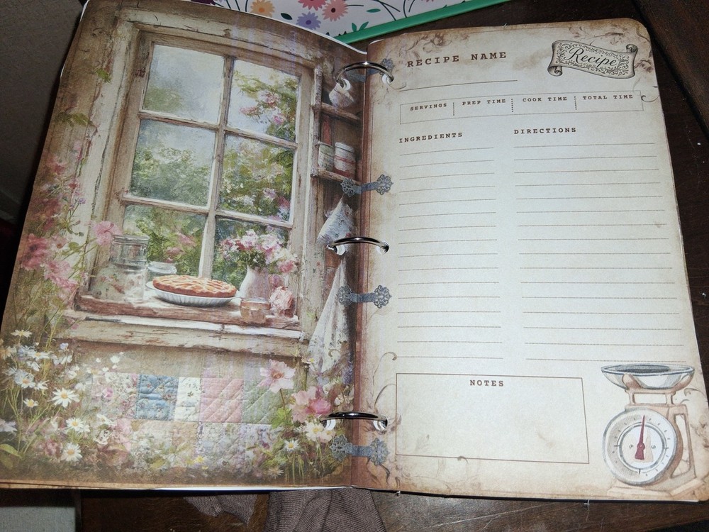 Favorite Recipes Junk Journal Scrapbook