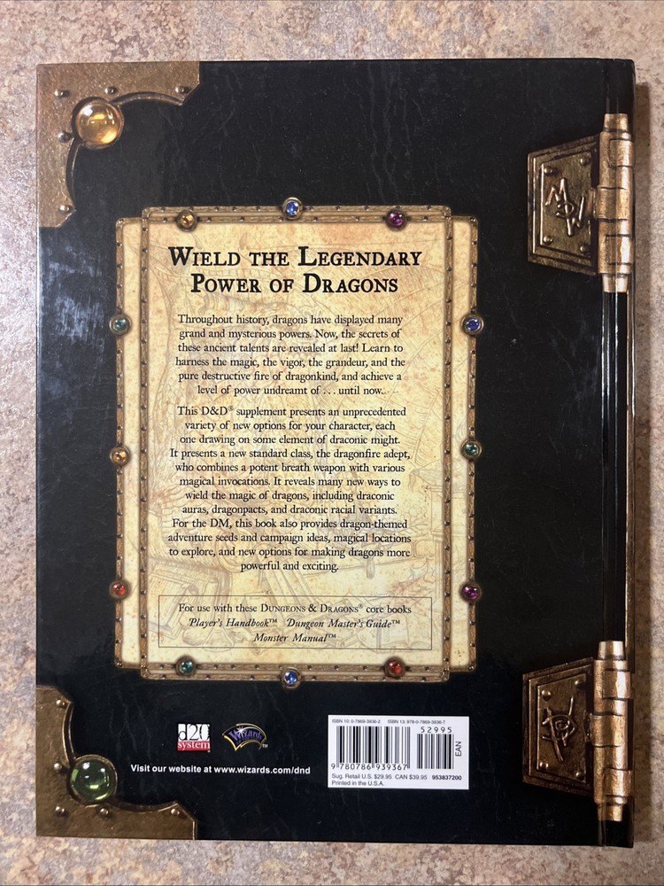 Dungeons And Dragons Dragon Magic, HC First Print 2006