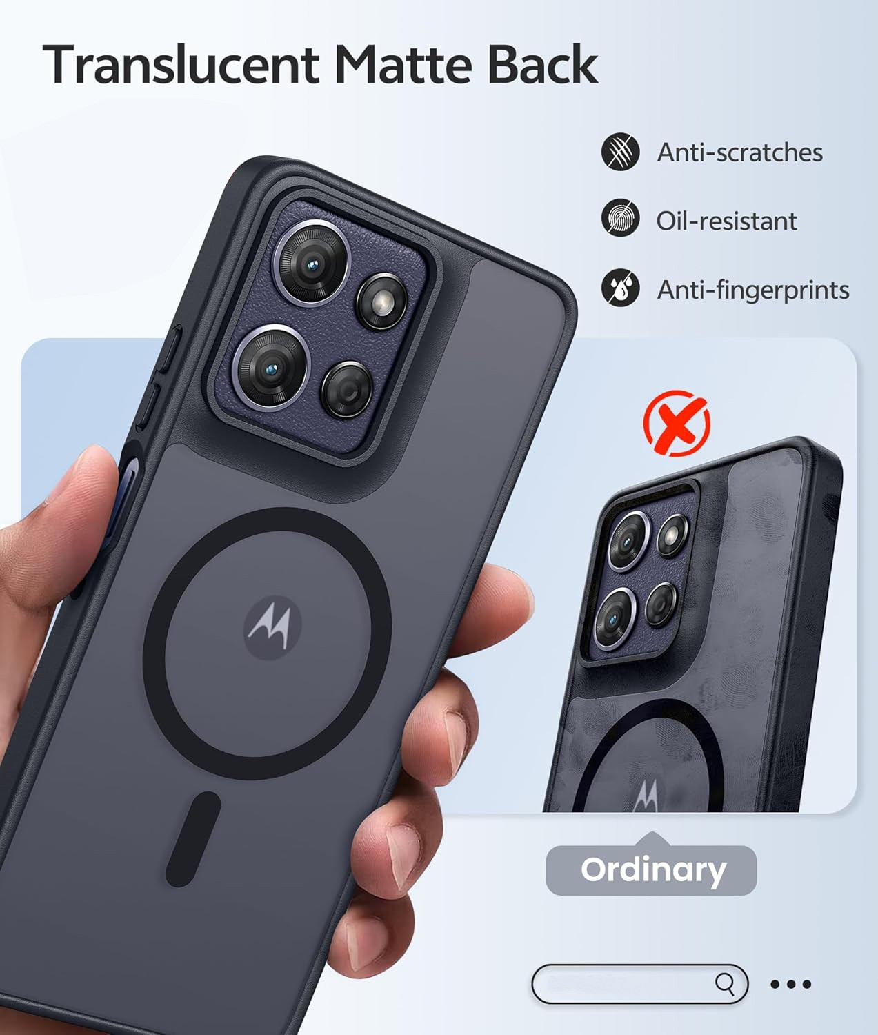 For Motorola Moto G Power 5G 2025 2026 Case Mag Safe Phone Cover + Glass Screen