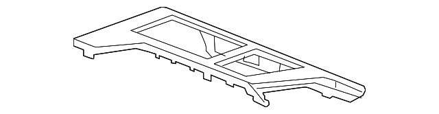 Genuine GM Front Floor Console Applique 23386914
