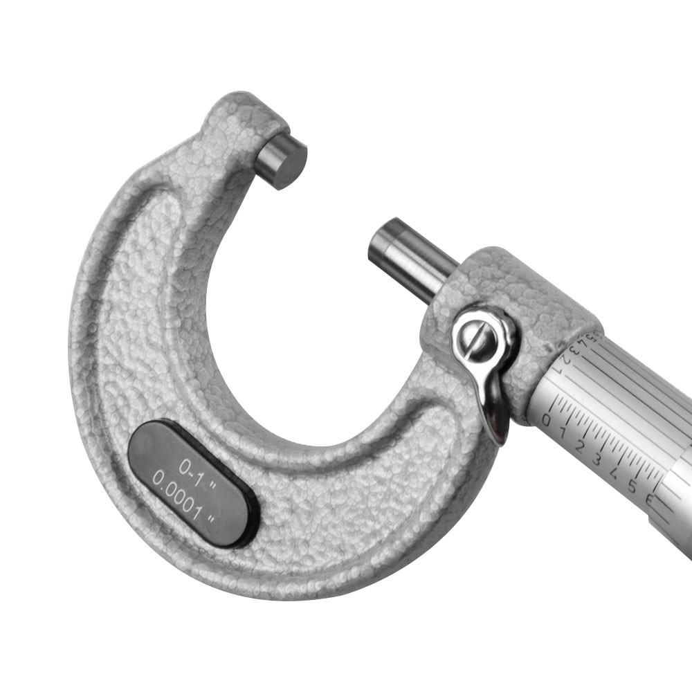 0-1'' SNK Style Outside Micrometer Solid Metal Frame 0.0001'' GRAD Ratchet Stop