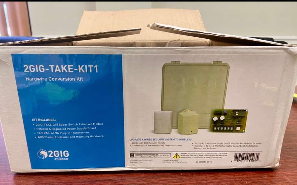 2GIG-TAKE-KIT1 Takeover Hardware Conversion Kit