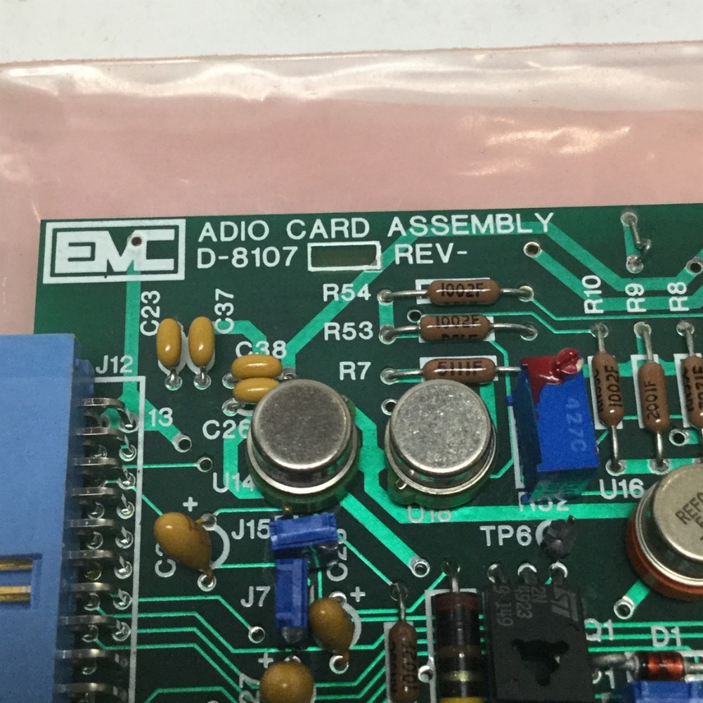 EMC D-8107 ADIO Card PCB Board for MPR E-Scan Microprocessor Refractometer