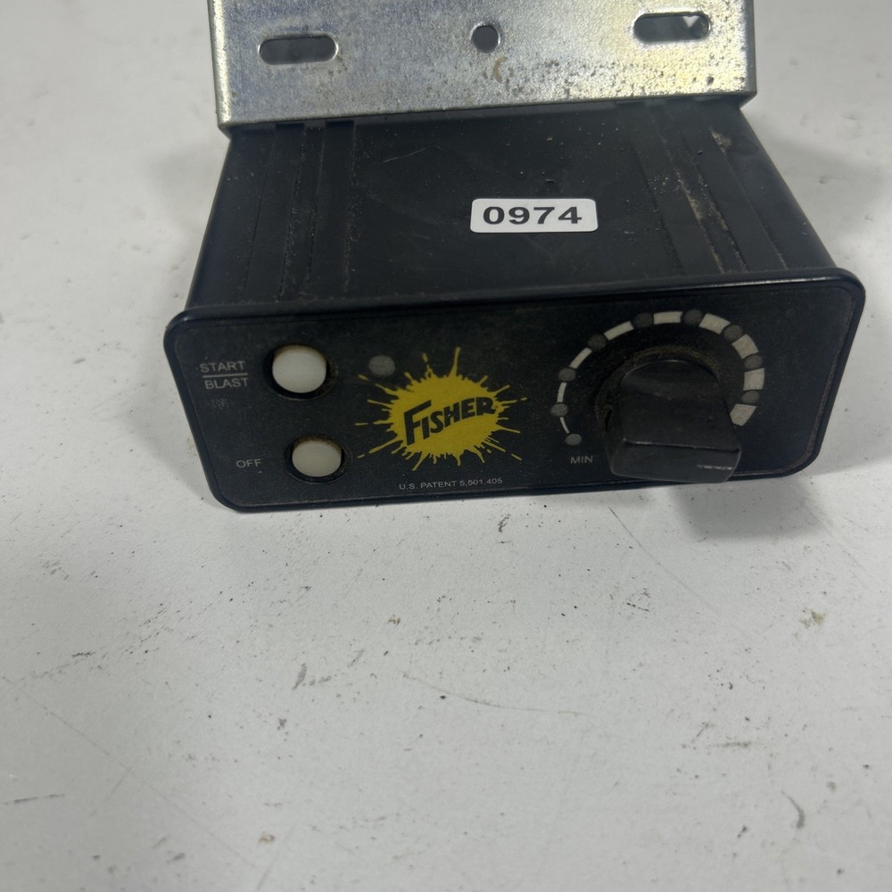 Fisher 28867 Variable Speed Caster Salt Spreader Low Profile Controller Box